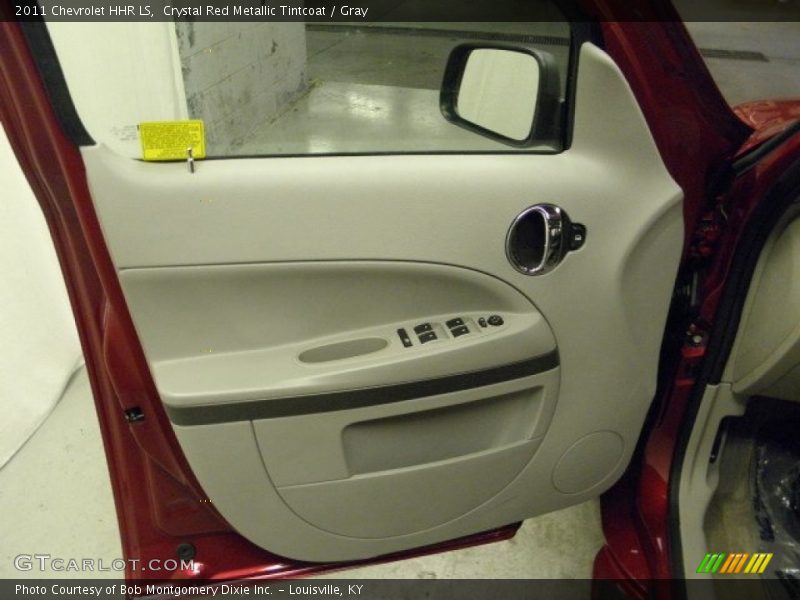 Crystal Red Metallic Tintcoat / Gray 2011 Chevrolet HHR LS