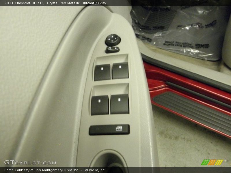 Crystal Red Metallic Tintcoat / Gray 2011 Chevrolet HHR LS