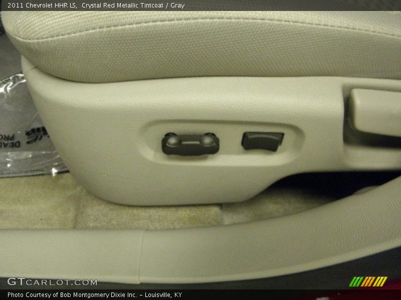 Crystal Red Metallic Tintcoat / Gray 2011 Chevrolet HHR LS