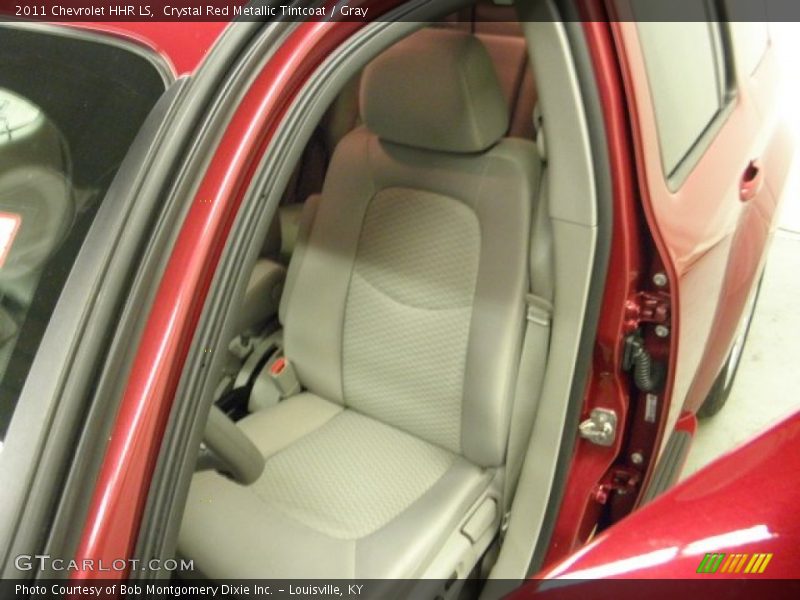 Crystal Red Metallic Tintcoat / Gray 2011 Chevrolet HHR LS