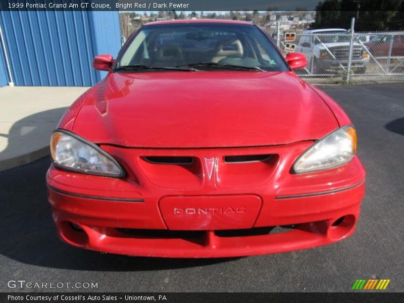 Bright Red / Dark Pewter 1999 Pontiac Grand Am GT Coupe