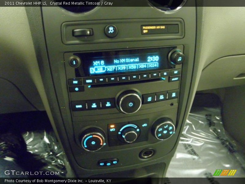 Crystal Red Metallic Tintcoat / Gray 2011 Chevrolet HHR LS