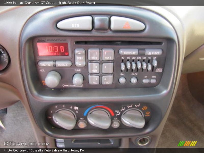 Bright Red / Dark Pewter 1999 Pontiac Grand Am GT Coupe