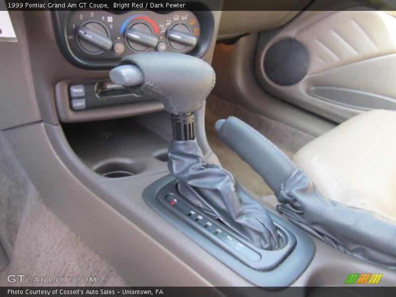 Bright Red / Dark Pewter 1999 Pontiac Grand Am GT Coupe