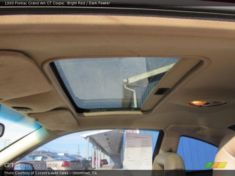 Bright Red / Dark Pewter 1999 Pontiac Grand Am GT Coupe