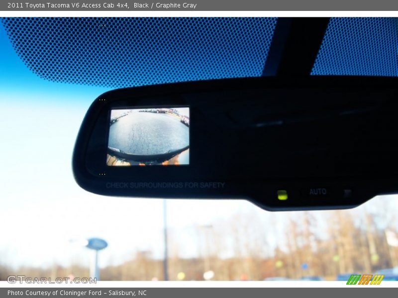 Black / Graphite Gray 2011 Toyota Tacoma V6 Access Cab 4x4
