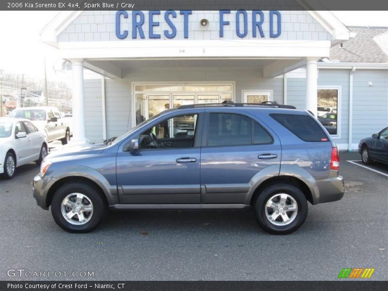 Spark Blue / Gray 2006 Kia Sorento EX 4x4