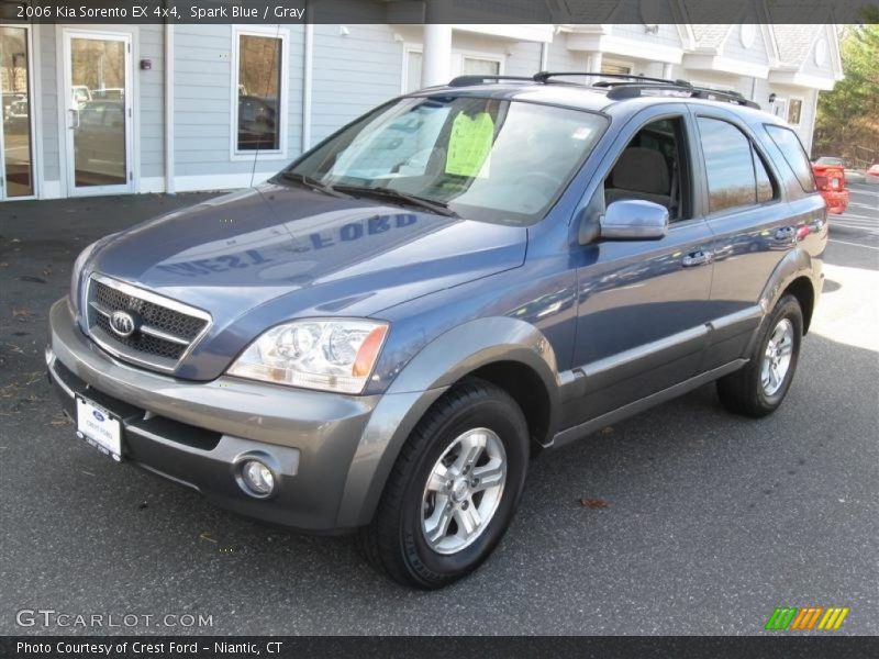 Spark Blue / Gray 2006 Kia Sorento EX 4x4