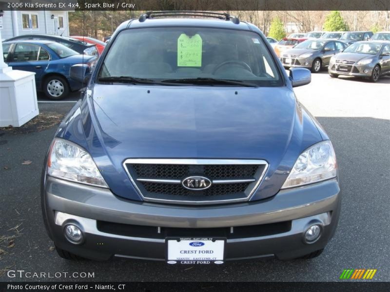 Spark Blue / Gray 2006 Kia Sorento EX 4x4