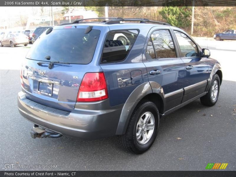 Spark Blue / Gray 2006 Kia Sorento EX 4x4
