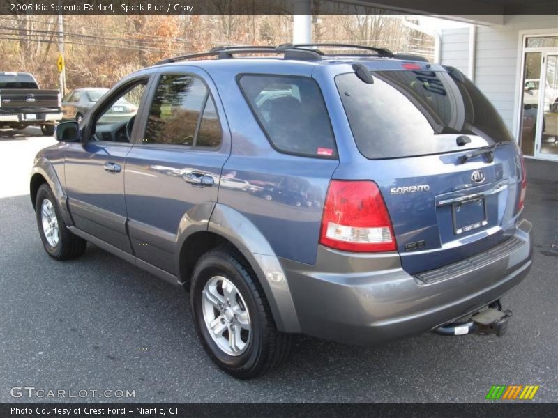 Spark Blue / Gray 2006 Kia Sorento EX 4x4