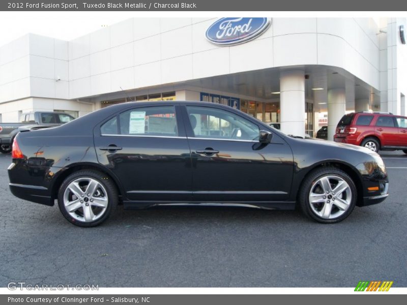  2012 Fusion Sport Tuxedo Black Metallic