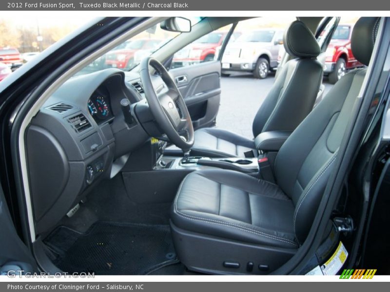  2012 Fusion Sport Charcoal Black Interior