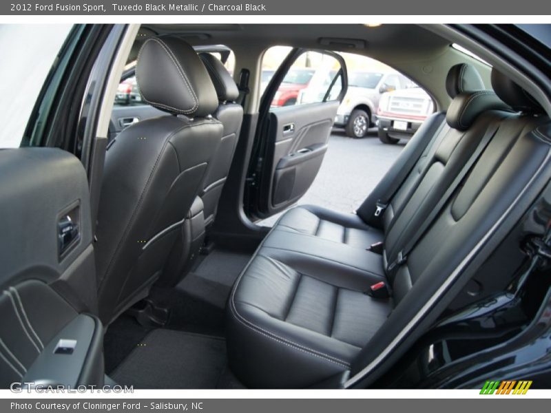  2012 Fusion Sport Charcoal Black Interior