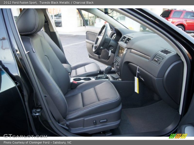  2012 Fusion Sport Charcoal Black Interior