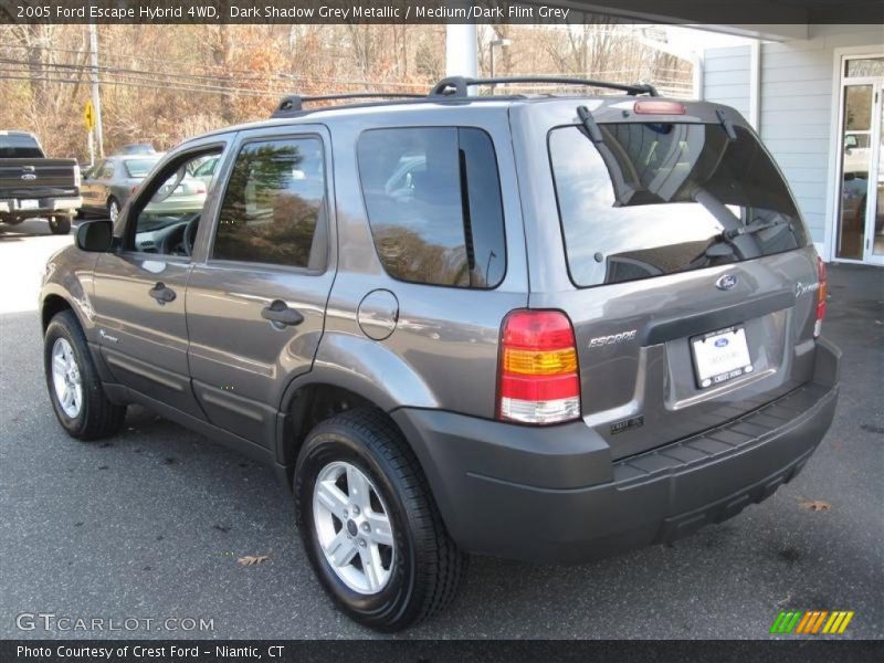 Dark Shadow Grey Metallic / Medium/Dark Flint Grey 2005 Ford Escape Hybrid 4WD