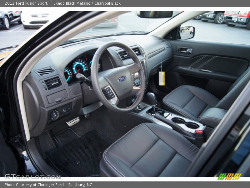 Charcoal Black Interior - 2012 Fusion Sport 