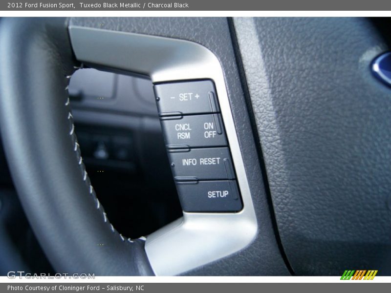 Tuxedo Black Metallic / Charcoal Black 2012 Ford Fusion Sport