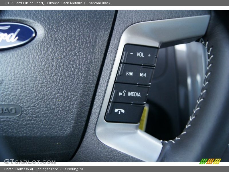 Tuxedo Black Metallic / Charcoal Black 2012 Ford Fusion Sport