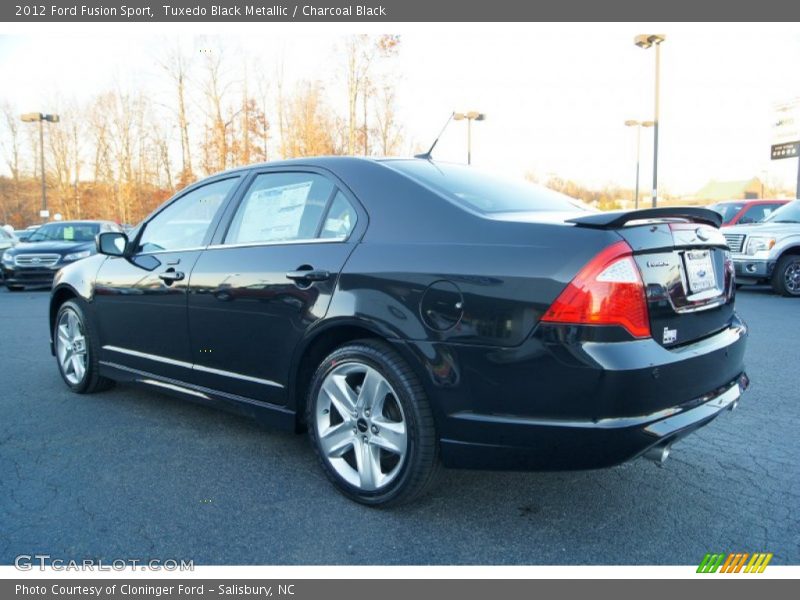  2012 Fusion Sport Tuxedo Black Metallic