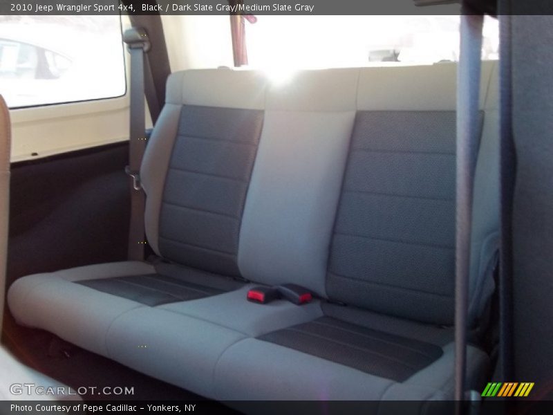 Black / Dark Slate Gray/Medium Slate Gray 2010 Jeep Wrangler Sport 4x4