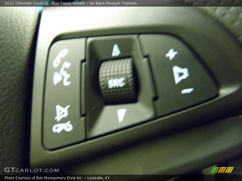 Blue Topaz Metallic / Jet Black/Medium Titanium 2012 Chevrolet Cruze LS