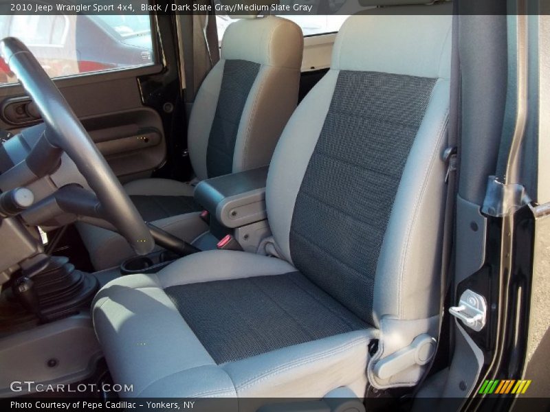 Black / Dark Slate Gray/Medium Slate Gray 2010 Jeep Wrangler Sport 4x4