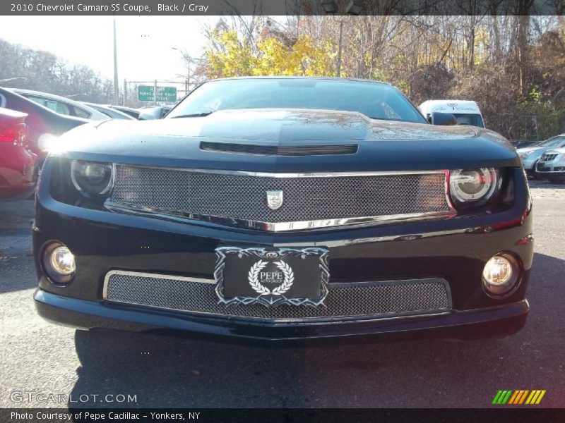 Black / Gray 2010 Chevrolet Camaro SS Coupe