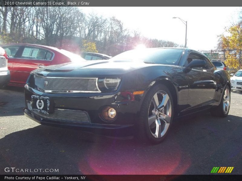 Black / Gray 2010 Chevrolet Camaro SS Coupe