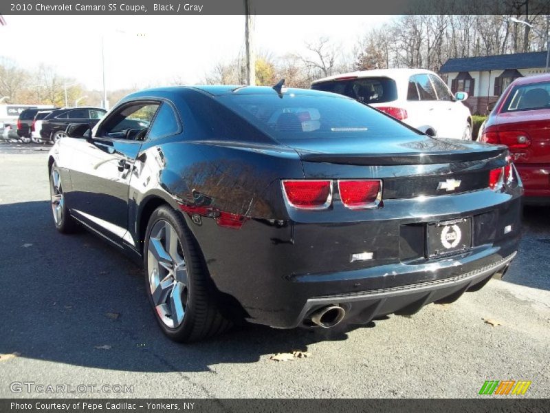 Black / Gray 2010 Chevrolet Camaro SS Coupe
