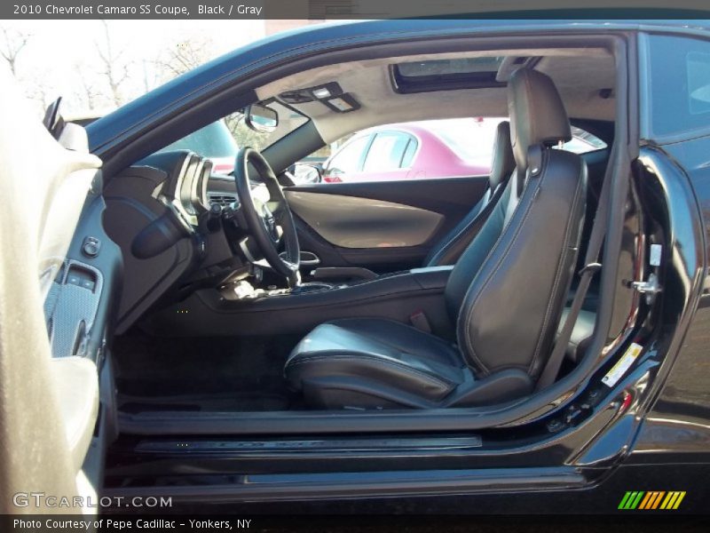 Black / Gray 2010 Chevrolet Camaro SS Coupe