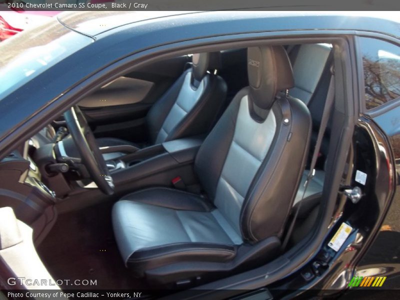 Black / Gray 2010 Chevrolet Camaro SS Coupe