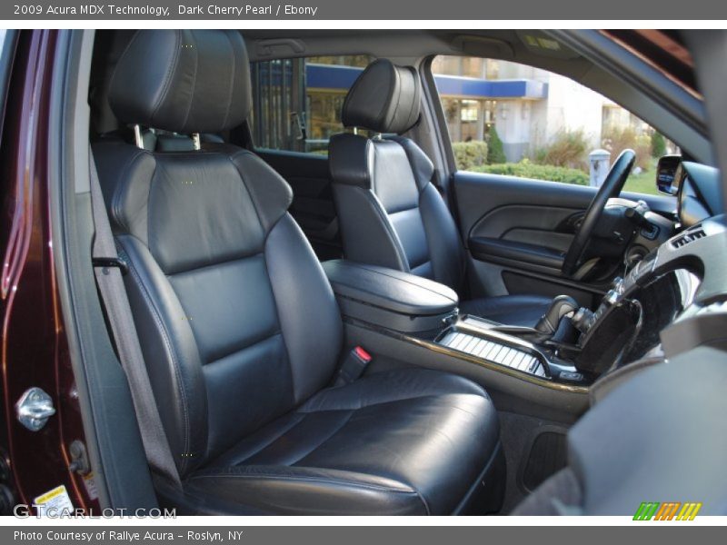 Dark Cherry Pearl / Ebony 2009 Acura MDX Technology