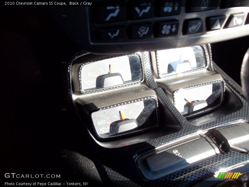 Black / Gray 2010 Chevrolet Camaro SS Coupe