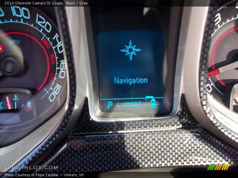Black / Gray 2010 Chevrolet Camaro SS Coupe
