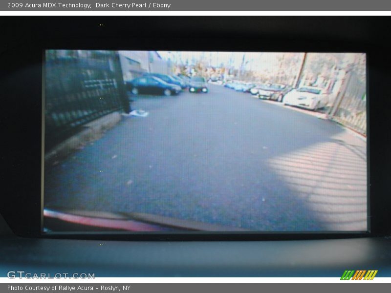 Dark Cherry Pearl / Ebony 2009 Acura MDX Technology