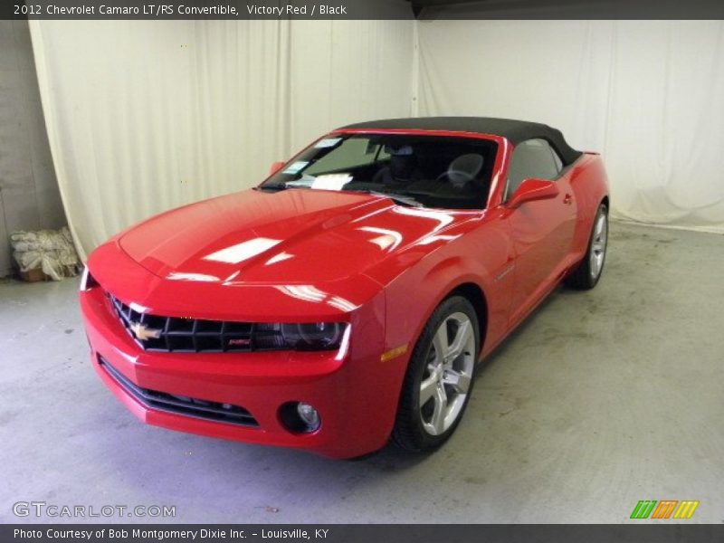 Victory Red / Black 2012 Chevrolet Camaro LT/RS Convertible
