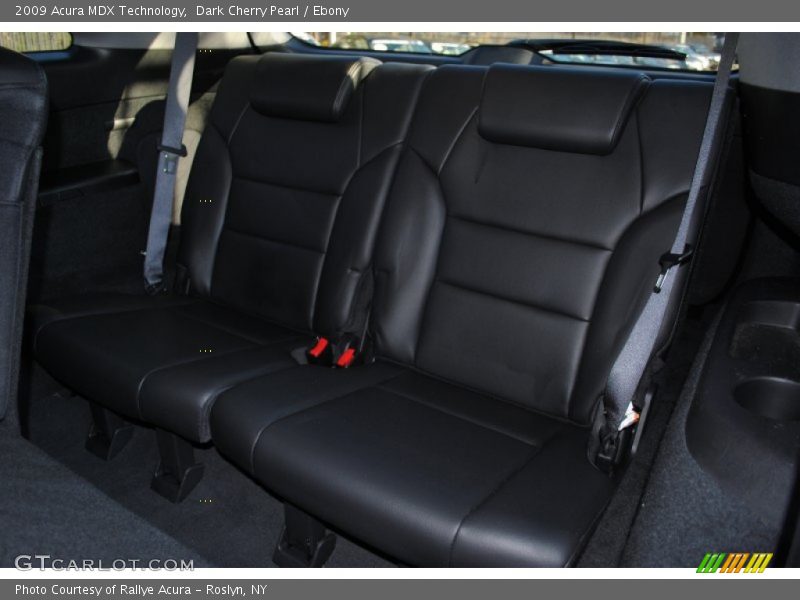 Dark Cherry Pearl / Ebony 2009 Acura MDX Technology