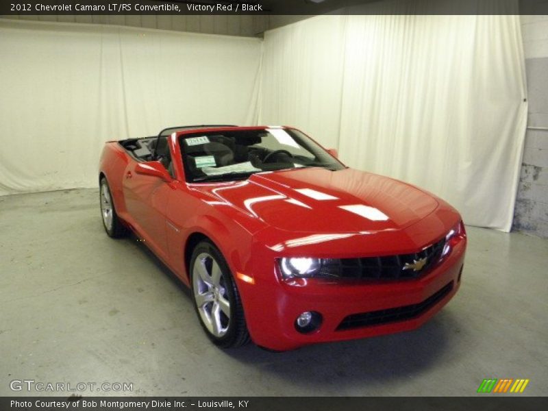 Victory Red / Black 2012 Chevrolet Camaro LT/RS Convertible
