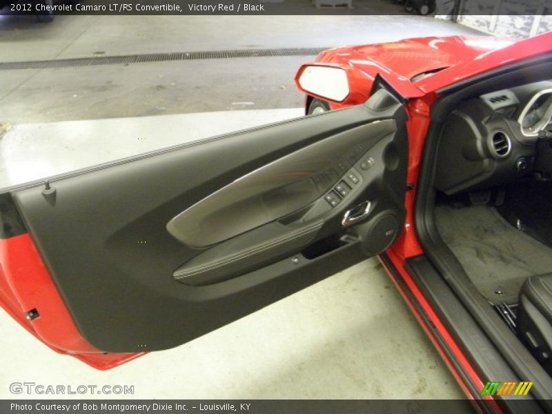 Victory Red / Black 2012 Chevrolet Camaro LT/RS Convertible