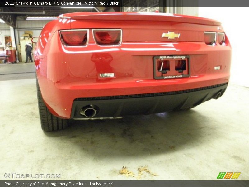 Victory Red / Black 2012 Chevrolet Camaro LT/RS Convertible