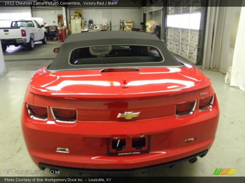 Victory Red / Black 2012 Chevrolet Camaro LT/RS Convertible