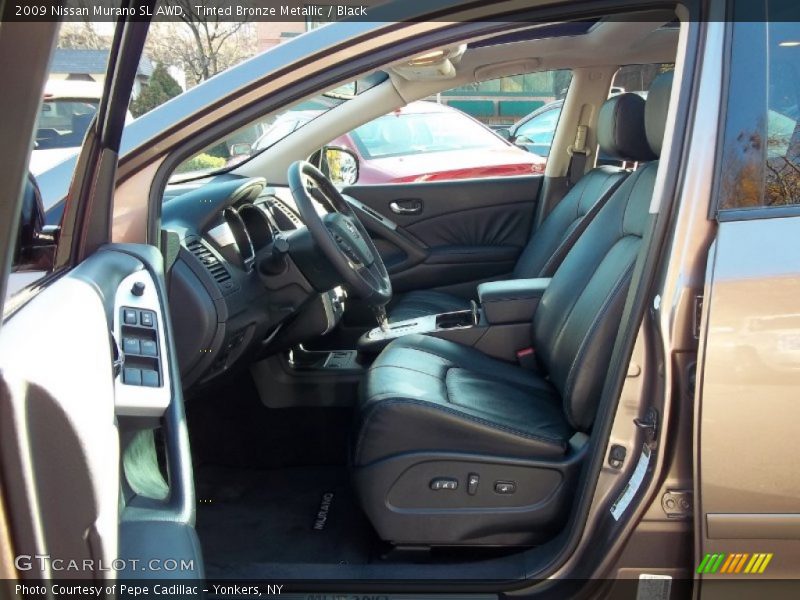 Tinted Bronze Metallic / Black 2009 Nissan Murano SL AWD