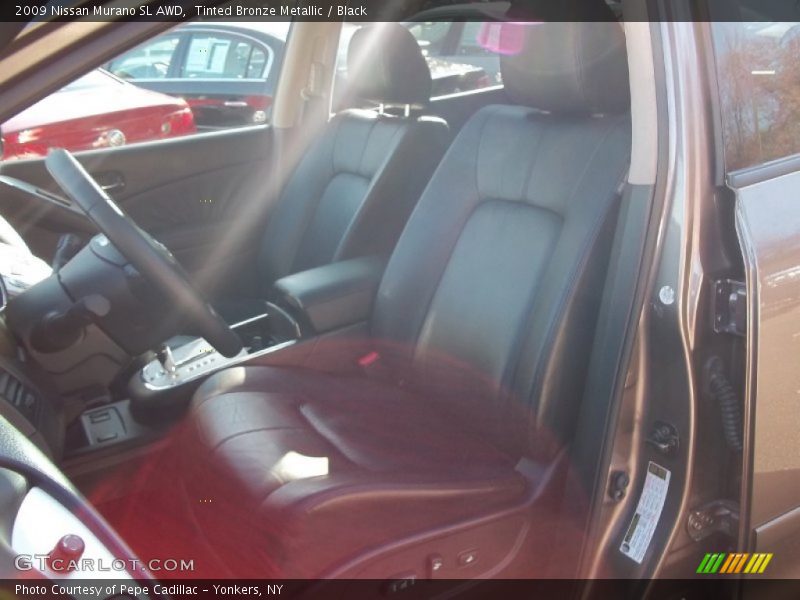 Tinted Bronze Metallic / Black 2009 Nissan Murano SL AWD