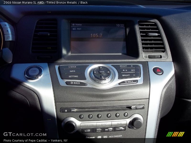 Tinted Bronze Metallic / Black 2009 Nissan Murano SL AWD