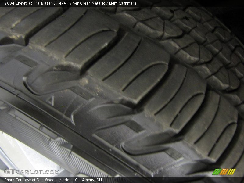 Silver Green Metallic / Light Cashmere 2004 Chevrolet TrailBlazer LT 4x4
