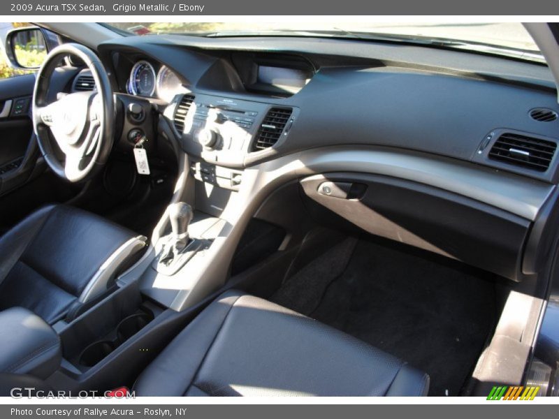 Grigio Metallic / Ebony 2009 Acura TSX Sedan