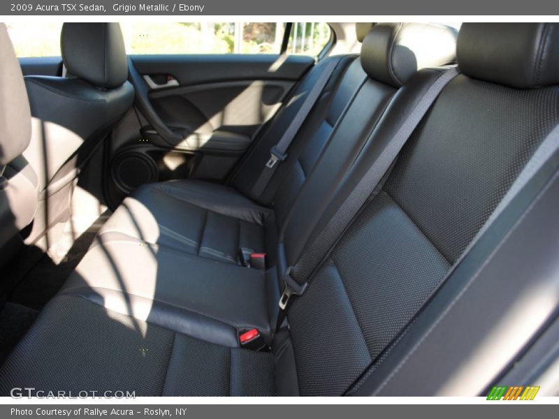 Grigio Metallic / Ebony 2009 Acura TSX Sedan