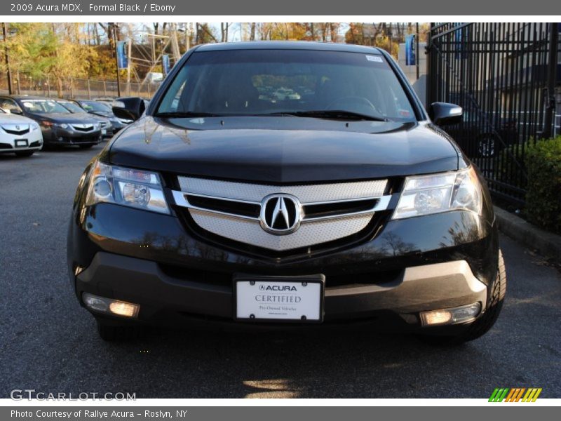 Formal Black / Ebony 2009 Acura MDX