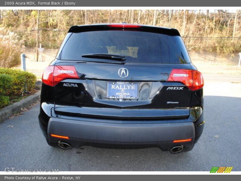 Formal Black / Ebony 2009 Acura MDX